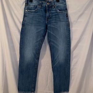 Men’s silver blue jeans